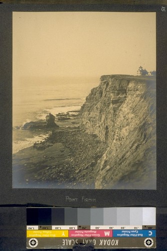 Point Firmin [i.e. Fermin]. [Palos Verdes Peninsula, Los Angeles.]