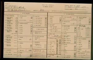 WPA household census for 873 W 41ST ST, Los Angeles County