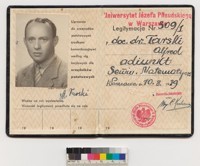 Alfred Tarski's Polish passport