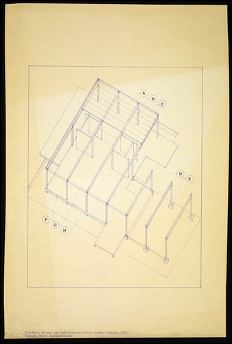 Axonometric View of Steel Framing