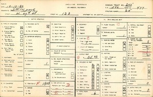 WPA household census for 130 WEST 49TH STREET, Los Angeles County