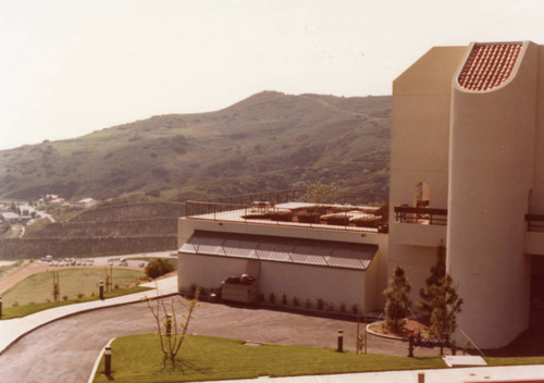 Odell McConnell Law Center with view, circa 1979