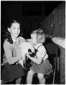 Cat show (Long Beach), 1952