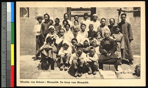 Mission children, Mongolia, China, ca.1920-1940