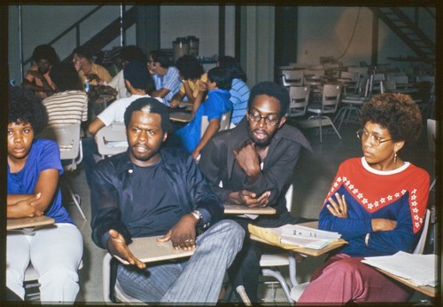 Classroom discussion, UCSD