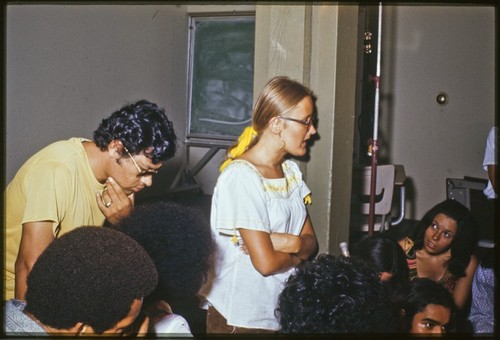 Classroom discussion, UCSD