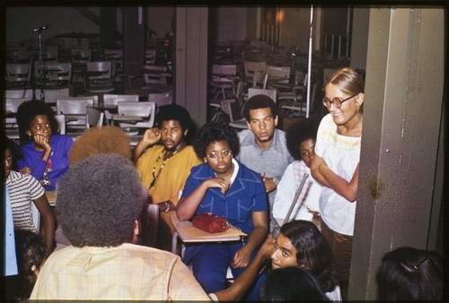 Classroom discussion, UCSD