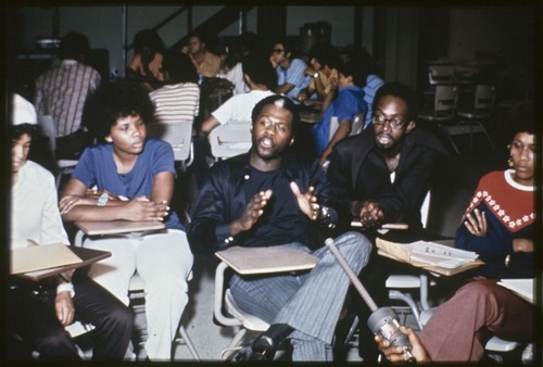 Classroom discussion, UCSD