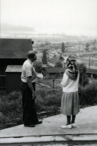 Long-time Marin City resident and community leader Jesse Berry with his wife Flossie, circa 1963 [photograph]