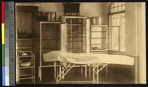 Operating room in the missionary hospital, Lubumbashi, Congo, ca.1920-1940