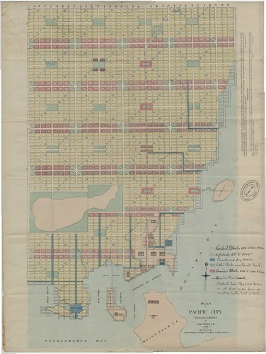 Plan of Pacific City, Sinaloa - Mexico