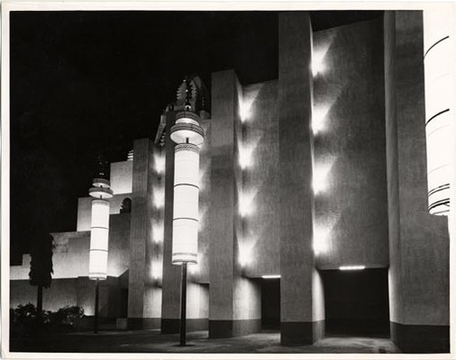 [Night view on Treasure Island of Portals of the Pacific]
