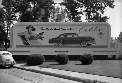 Cadillac billboard