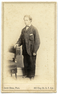 Portrait of unidentified man