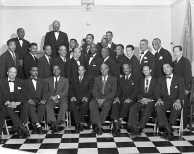 Group photograph of masons