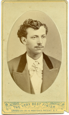 Portrait of unidentified man