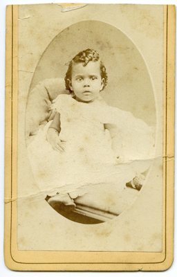 Portrait of unidentified infant