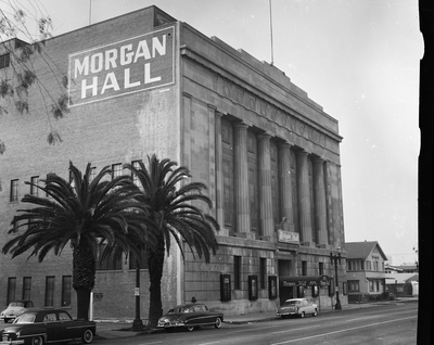 Exterior of the Morgan Hall building