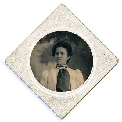 Portrait of unidentified woman