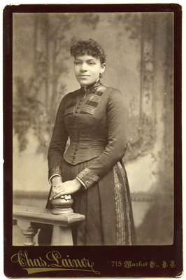 Portrait of unidentified woman