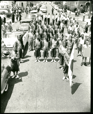 Masons marching in parade Oakland, California