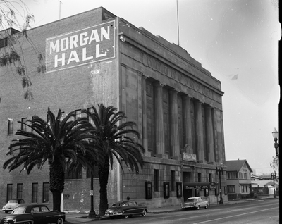 Exterior of Morgan Hall building