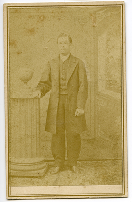 Portrait of unidentified man