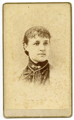 Portrait of unidentified woman