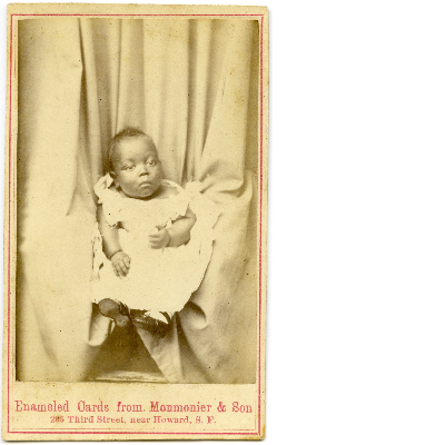 Portrait of unidentified infant