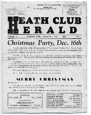 Heath Club Herald vol. 3 no. 1