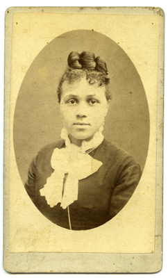 Portrait of unidentified woman