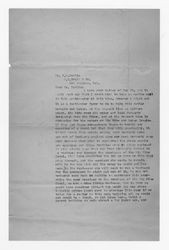 Letter from J. D. Black to Victor H. Tuttle