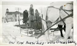 Bishop, California. Blizzard of 1933