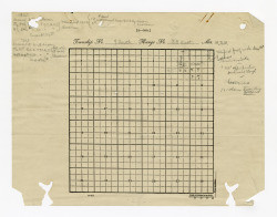 Property assessment drawing for W. B. Warren and W. G. Dixon