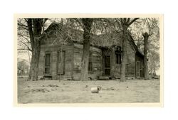 Big Pine, Wilson house, abandoned