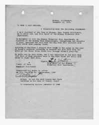 Affidavit of L. J. Horton