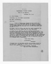 Letter from R. F. Del Valle to John Fiehman