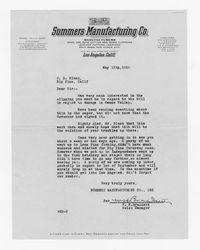 Letter from W. H. Brackett to J. D. Black