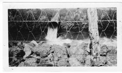 City of Los Angeles Water Pipe and Ditch to Transport Water. Owens Valley, California