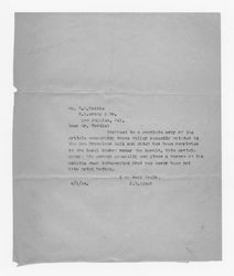 Letter from J. D. Black to Victor H. Tuttle