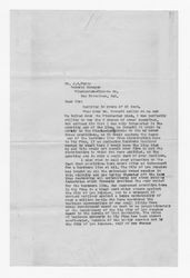 Letter to J. S. Payne, General Manager of Winchester-Simmons Co