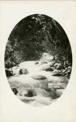 Big Pine Creek. Owens Valley, California