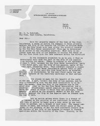 Letter from F. C. Struckmeyer to J. O. McIntosh