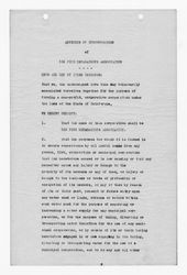 Articles of Incorporation of Big Pine Reparations Association 1925