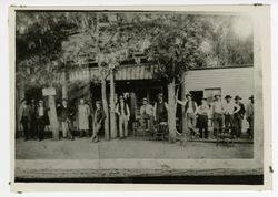 John Black's First Business. Bishop, California