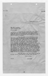 Letter from J. M. Inman to Jess Hession