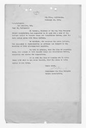 Letter from J. D. Black to W. W. Watterson