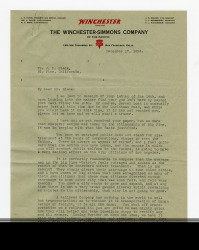 Letter from J. S. Payne to J. D. Black
