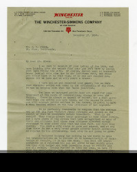 Letter from J. S. Payne to J. D. Black