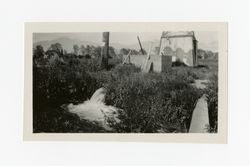 Owens Valley water pumping from well into ditch